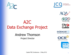 Andrew Thompson of JCQ