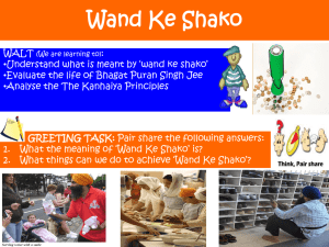 Wand Ke Shako - Sikhi Resources