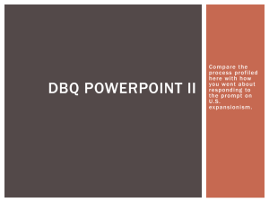DBQ Powerpoint II