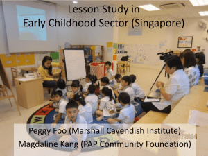 Lesson Study in Early Childhood Sector