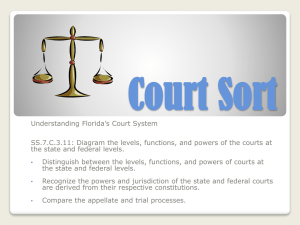 Court Sort PowerPoint
