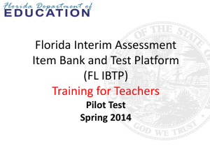 IBTP Teacher Training PowerPoint Version