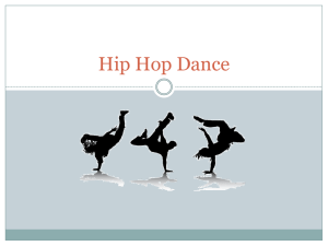 Hip Hop Dance - eMHS Dance Department