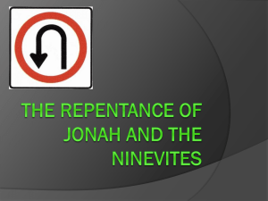 The Repentance of Jonah and the Ninevites