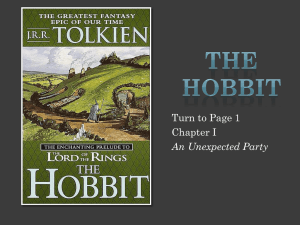 Hobbits What do their dwellings look like?