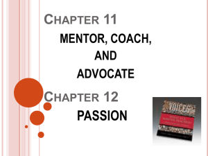 Chapter 11 What is a Master Teacher