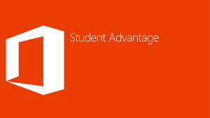 Student Advantage Sales Guidance