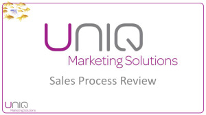 Sales Process Presentation