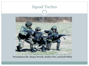 Squad Tactic Formations
