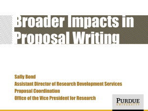 Broader Impacts - Purdue University
