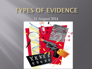 Types of Evidence - Uplift Education