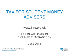 TAX CREDITS - Tax Guide for Students