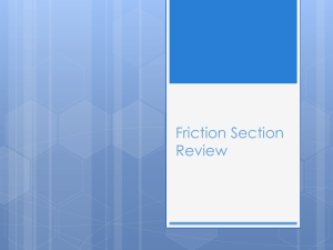 Friction-Section