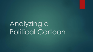 Analyizing a Political Cartoon
