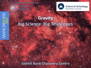 Gravity - Jodrell Bank