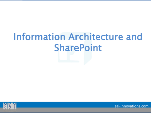 sharepoint-information-architecture