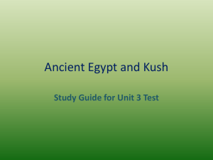 Ancient Egypt and Kush