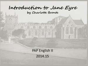 Jane Eyre Introduction