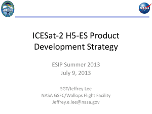 ICESat-2 Earth Science Product Builder - HDF