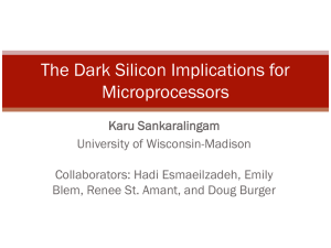 Dark Silicon and the End of Multicore Scaling