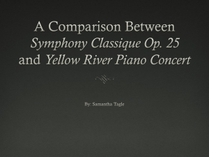 Xinghai "Yellow River Concerto,"