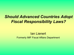 Should Advanced Countries Adopt Fiscal - PFM blog
