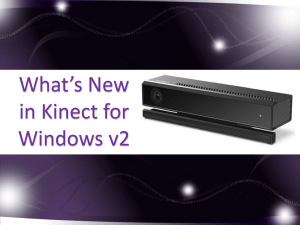 Whats New in Kinect for windows v2