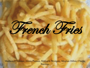 French+Fries+powerpoint+project