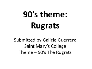 90`s theme: Rugrats