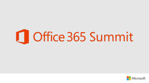 Summit: ITP21 - Office 365 ProPlus Planning & Deployment