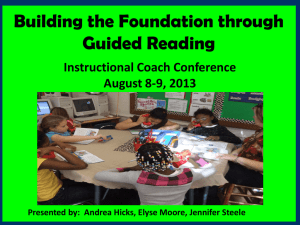 Guided Reading What it is?