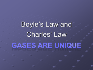 Gas Laws powerpoint