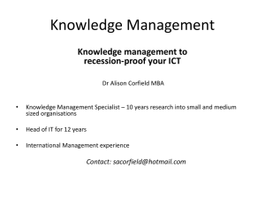 KnowledgeManagement2012