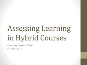 Interaction in Hybrid Courses