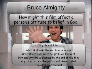 lesson 7 bruce almighty