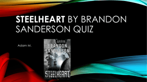 Steelheart Quiz