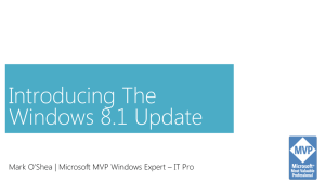 Introducing the Windows 8.1 Update June 2014