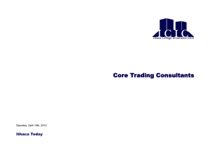 Ithaca Today - Core Trading Consultants