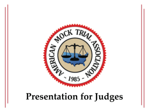 Judges` PowerPoint