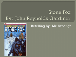Stone Fox By: John Reynolds Gardiner