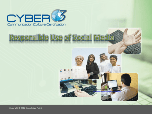 Responsible Use of Social Media-lesson3 - ICT-IAT