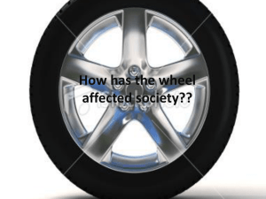How has the wheel affected society?????