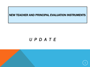 New Principal/Appraisal System and TEKS Resource