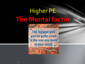 The Mental factor - Bannerman High School