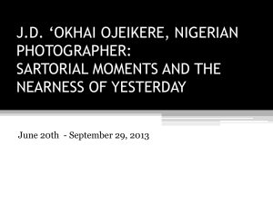 jd *okhai ojeikere, nigerian photographer: sartorial