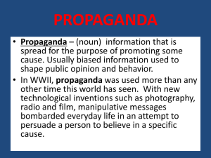 Propaganda Power Point
