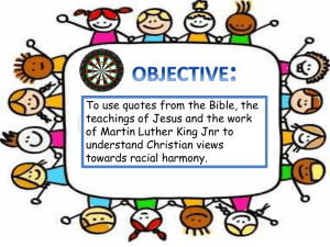 Lesson 7 – Christianty and racial harmony_2014