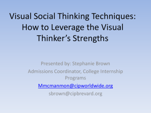 Visual Social Thinking