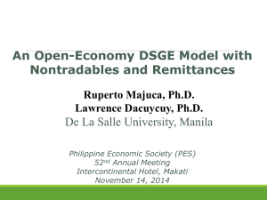 An Open-Economy DSGE Model with
