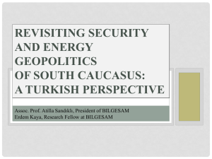 Turkey and the south caucasus